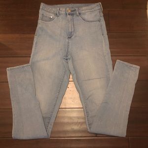 High Waisted Skinny High Waisted Jeans